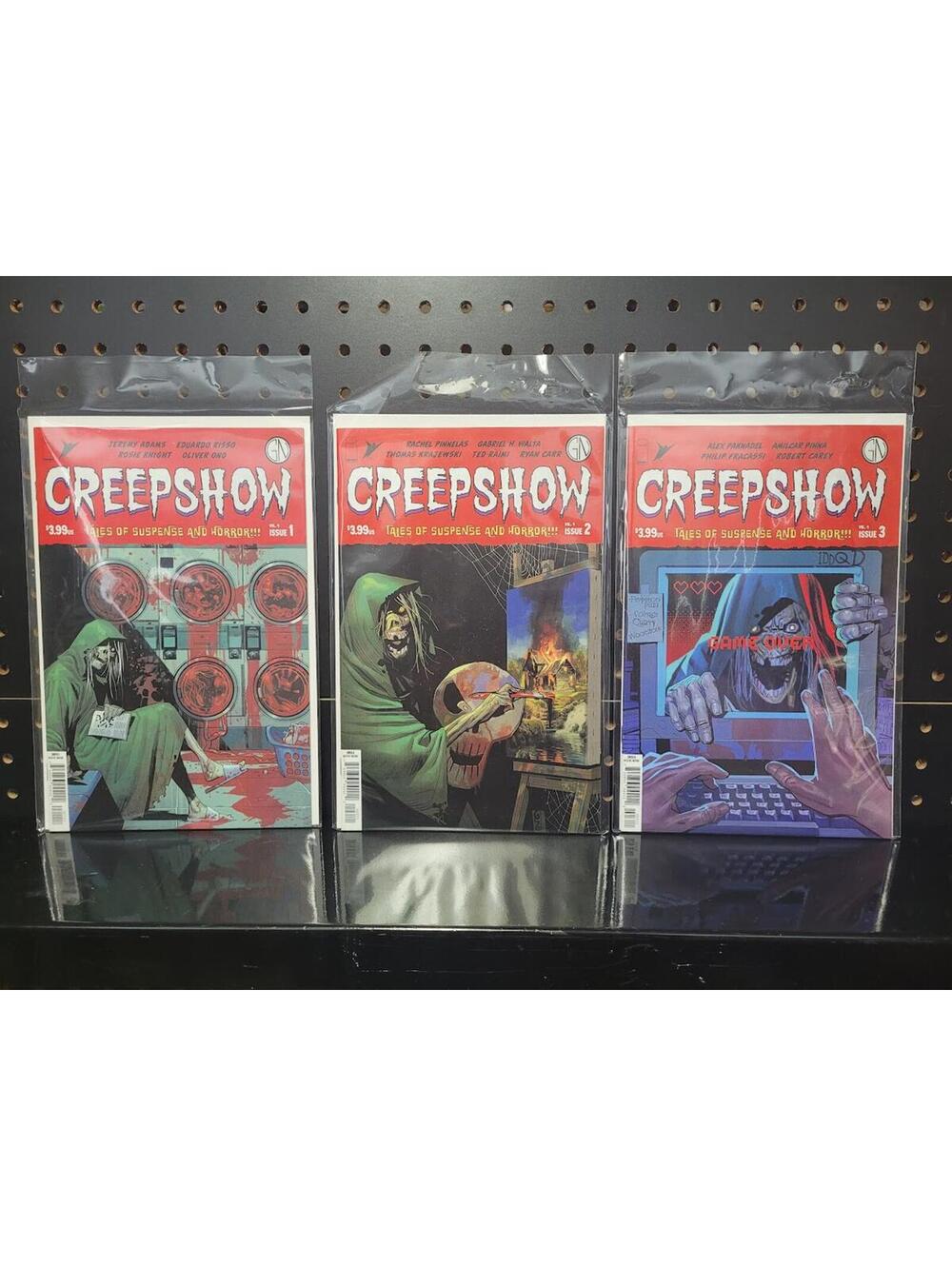 Creepshow #1 #2 #3 Lot (2022) Image Comics Horror Set NM